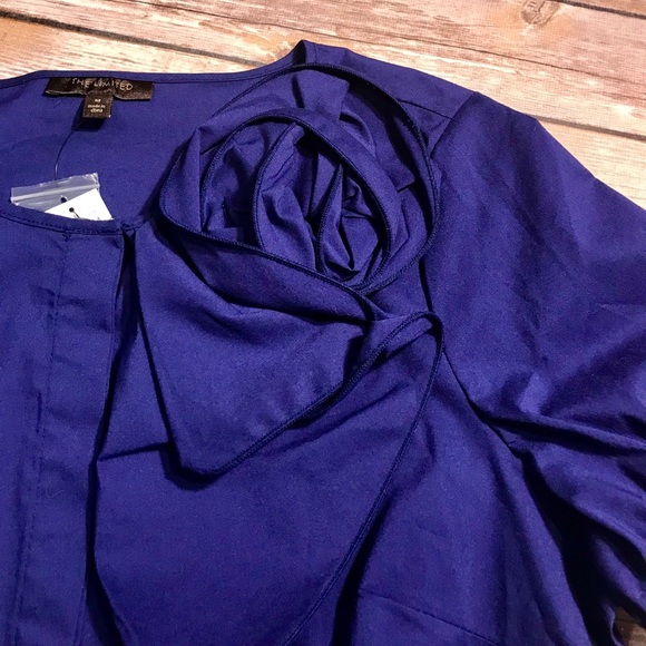 THE LIMITED blouse with floral detail NWT - Picture 2 of 5